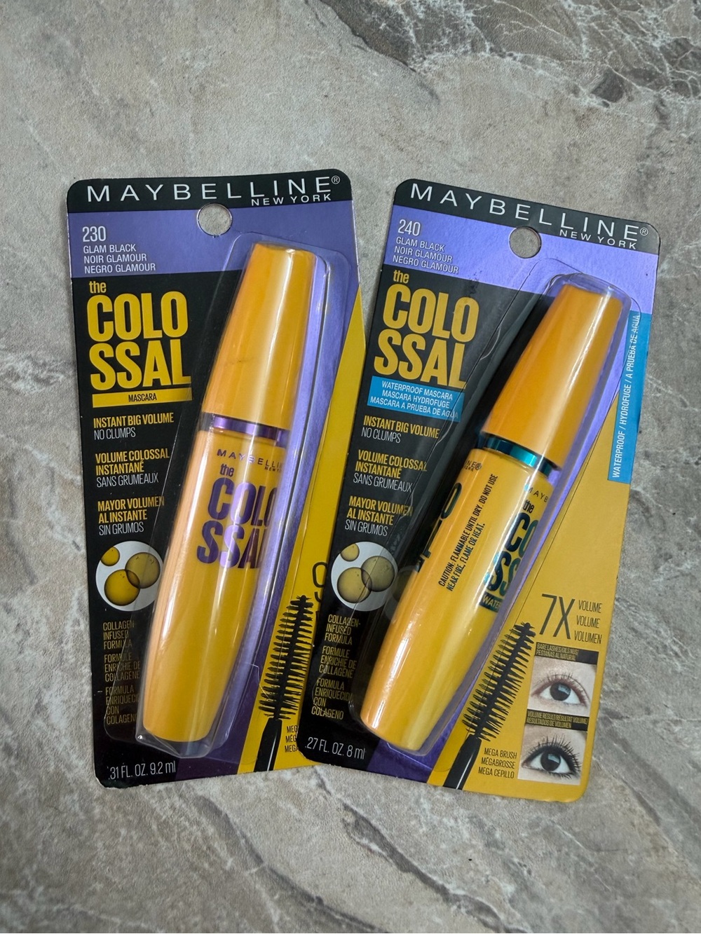 Maybelline The Colossal Mascara Glam Black Two Pack